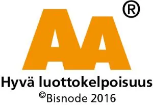 AA Hyvä luottokelpoisuus 2016